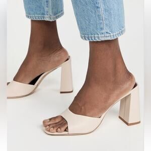 NWOT Staud Sloane Heels Cream Size 39/9